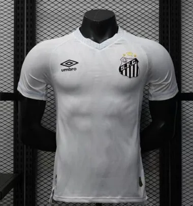 25-26 Santos Home Kit Player Version Soccer AAAAJersey Yupoo