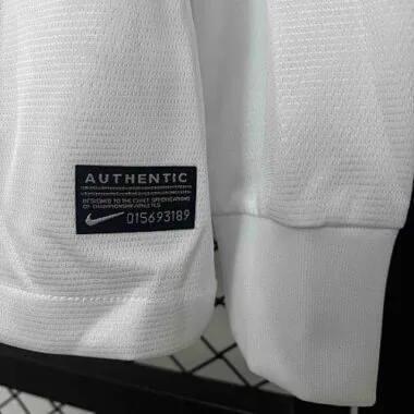 11-12 Santos Home Long Sleeves Kit Retro Soccer