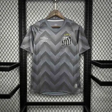 24-25 Santos Training Grey Kit Soccer Apparel