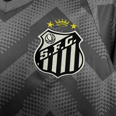 24-25 Santos Training Grey Kit Soccer Apparel