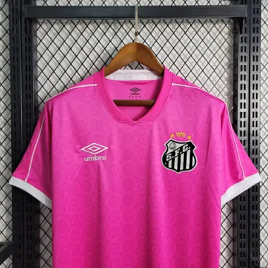 23-24 Santos Pink S-4XL Cheap Soccer Jerseys
