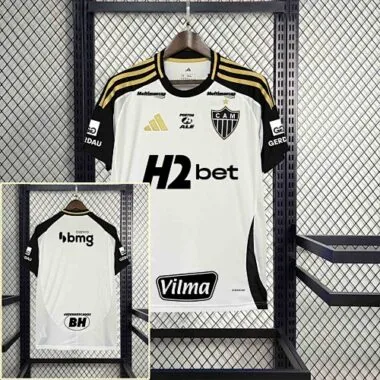25-26 All Sponsor Atletico Mineiro Away Kit Soccer T-Shirt AAAAJersey Supply Yupoo