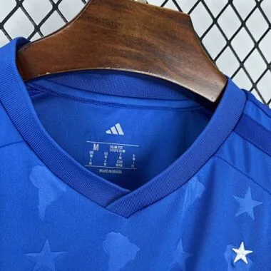 26-27 Cruzeiro Home Kit Soccer T-Shirt