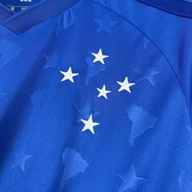 26-27 Cruzeiro Home Kit Soccer T-Shirt