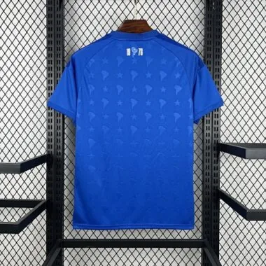 26-27 Cruzeiro Home Kit Soccer T-Shirt