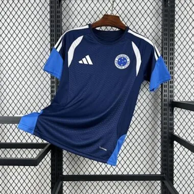 26-27 Cruzeiro Pre-Match Kit Soccer T-Shirt AAAAJersey Supply Yupoo