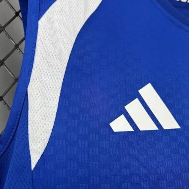Camisola de futebol do Cruzeiro Blue, modelos 26 e 27, para usar antes do jogo