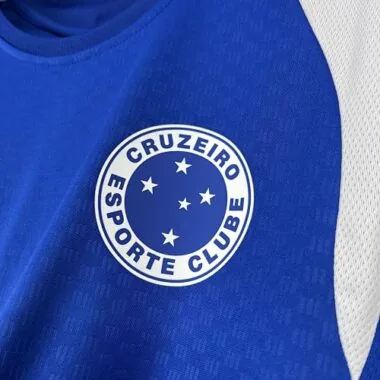 Camisola de futebol do Cruzeiro Blue, modelos 26 e 27, para usar antes do jogo