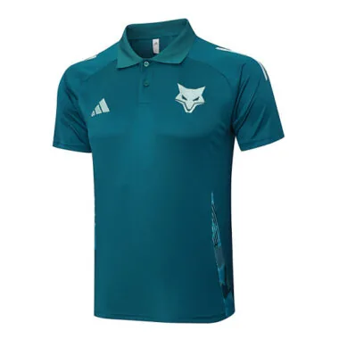 Conjuntos de treino do Cruzeiro em verde polo, n.º 25-26 – Fatos de treino de futebol