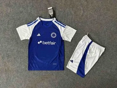 25-26 Cruzeiro Home Kids Kit Soccer AAAAJersey Yupoo