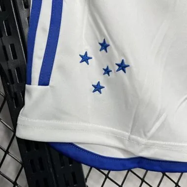 Calções de futebol do Cruzeiro 24-25 (jogo em casa)