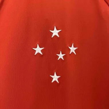 Equipamento de treino de futebol do Cruzeiro Red 24-25