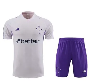 23-24 Cruzeiro Short Sleeve Training Suit Yupoo