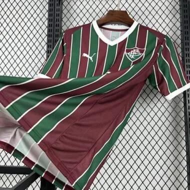 26-27 Fluminense Home Kit Soccer T-Shirt