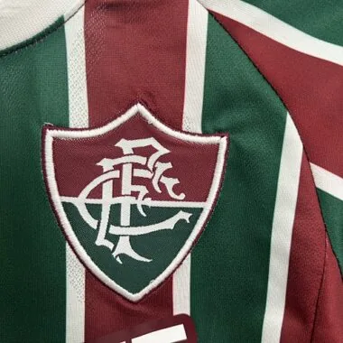 25-26 Fluminense Home Kids Kit Soccer