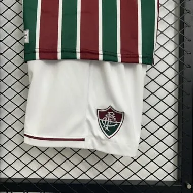 25-26 Fluminense Home Kids Kit Soccer