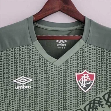 22-23 Camisola feminina verde do Fluminense