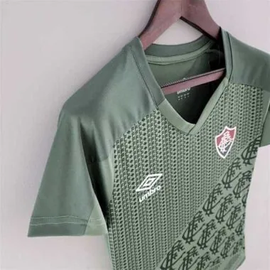 22-23 Camisola feminina verde do Fluminense