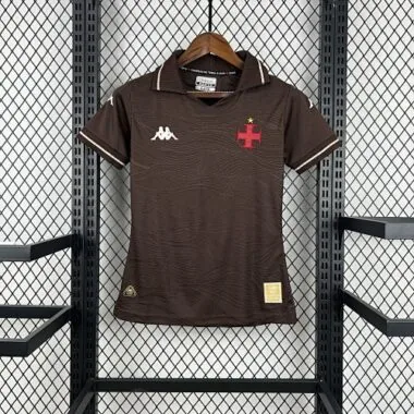 25-26 Vasco Da Gama Third Womens Kit Soccer T-Shirt AAAAJersey Supply Yupoo