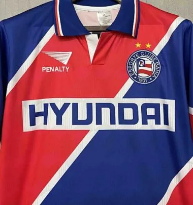 96-97 Bahia Away Retro Soccer