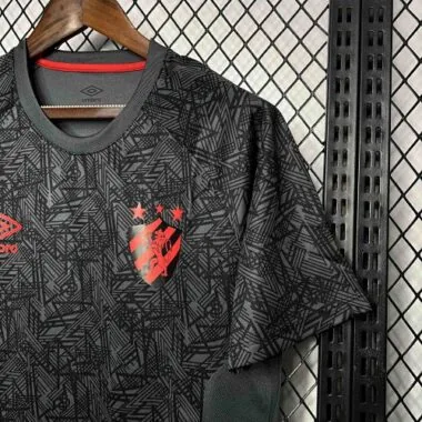 24-25 Recife Training Black Kit Soccer Uniform