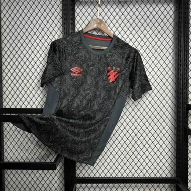 24-25 Recife Training Black Kit Soccer Uniform