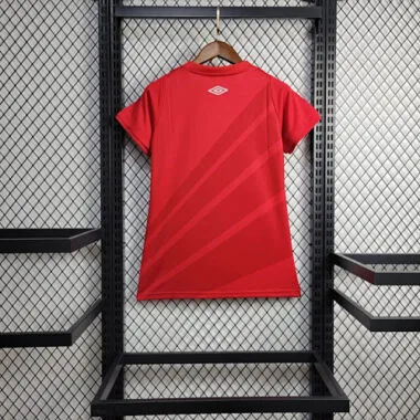 Camisa feminina do Athlético Paranaense para jogos em casa, 24-25, de futebol
