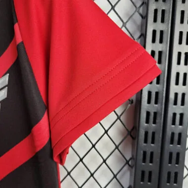 Camisa feminina do Athlético Paranaense para jogos em casa, 24-25, de futebol