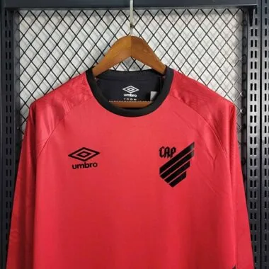 23-24 Long Sleeve Athletico Paranaense Home S-4XL