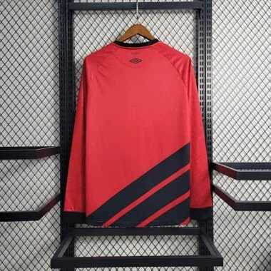 23-24 Long Sleeve Athletico Paranaense Home S-4XL