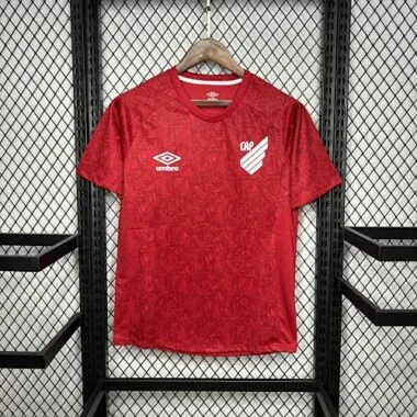 24-25 Athletico Paranaense Training Red Kit Soccer Uniform