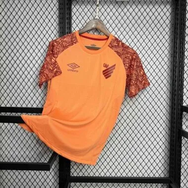 24-25 Athletico Paranaense Training Orange Kit Soccer Uniform