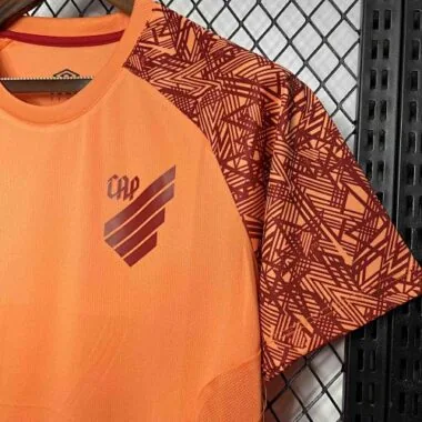 24-25 Athletico Paranaense Training Orange Kit Soccer Uniform