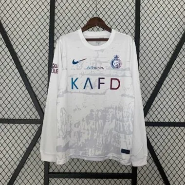 23-24 Saudi Al-Nassr Third Kits Long Sleeve Soccer