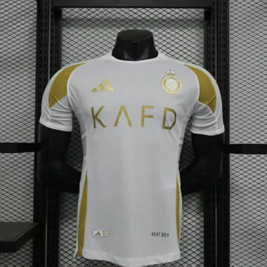 24-25 Al-Nassr Second Away Player Version Soccer AAAAJersey