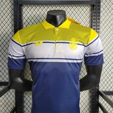 Polo amarillo del Al-Nassr de Arabia Saudí, 23-24