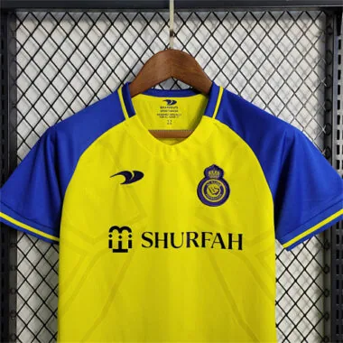 22-23 Saudi Al-Nassr home kids kit