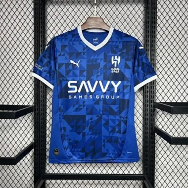 24-25 Al-Hilal Home Kit Soccer Uniforms Soccer