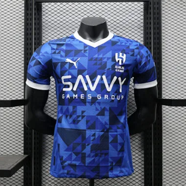 24-25 Al-Hilal Saudi Home Kit Player Version Shirt Soccer