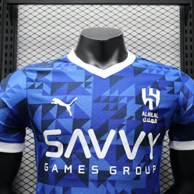 Maglia da calcio Al-Hilal Saudi, versione da giocatore, 24-25