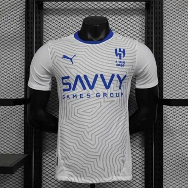 24-25 Al-Hilal Saudi Away Kit Player Version Shirt Sport