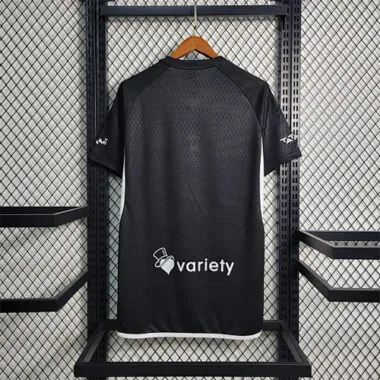 23-24 Maccabi Black away size S-4XL Soccer Jersey