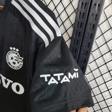 23-24 Maccabi Black away size S-4XL Soccer Jersey