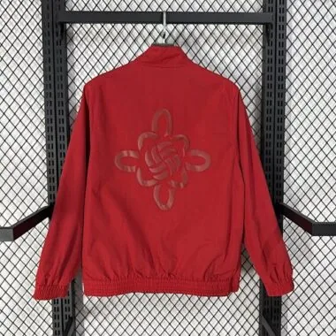 26-27 Manchester United Red Windbreaker Jackets Kit Soccer T-Shirt