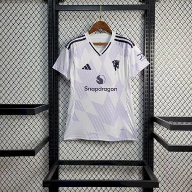 25-26 Manchester United Away Kit Woman Soccer T-Shirt