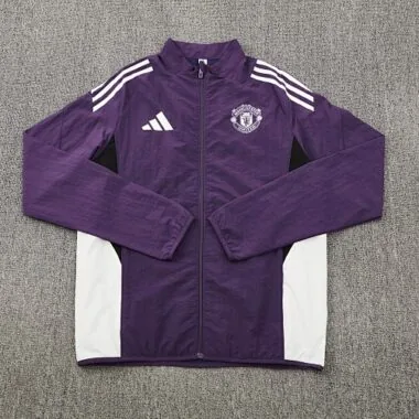 25-26 Manchester United purple windbreaker Soccer T-Shirt