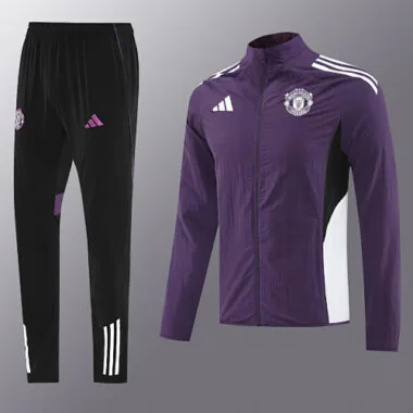 25-26 Manchester United purple windbreaker Soccer T-Shirt