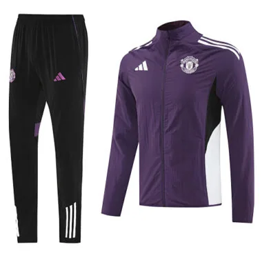 25-26 Manchester United purple windbreaker Soccer T-Shirt