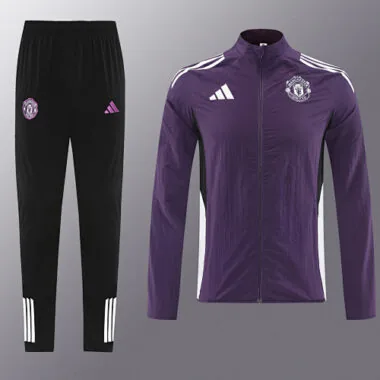 25-26 Manchester United purple windbreaker Soccer T-Shirt