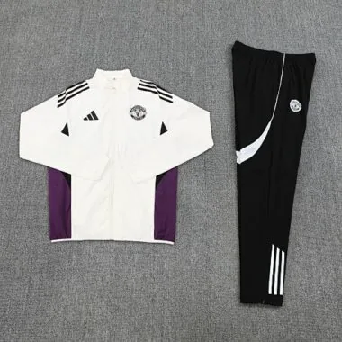 25-26 Manchester United white windbreaker Soccer T-Shirt